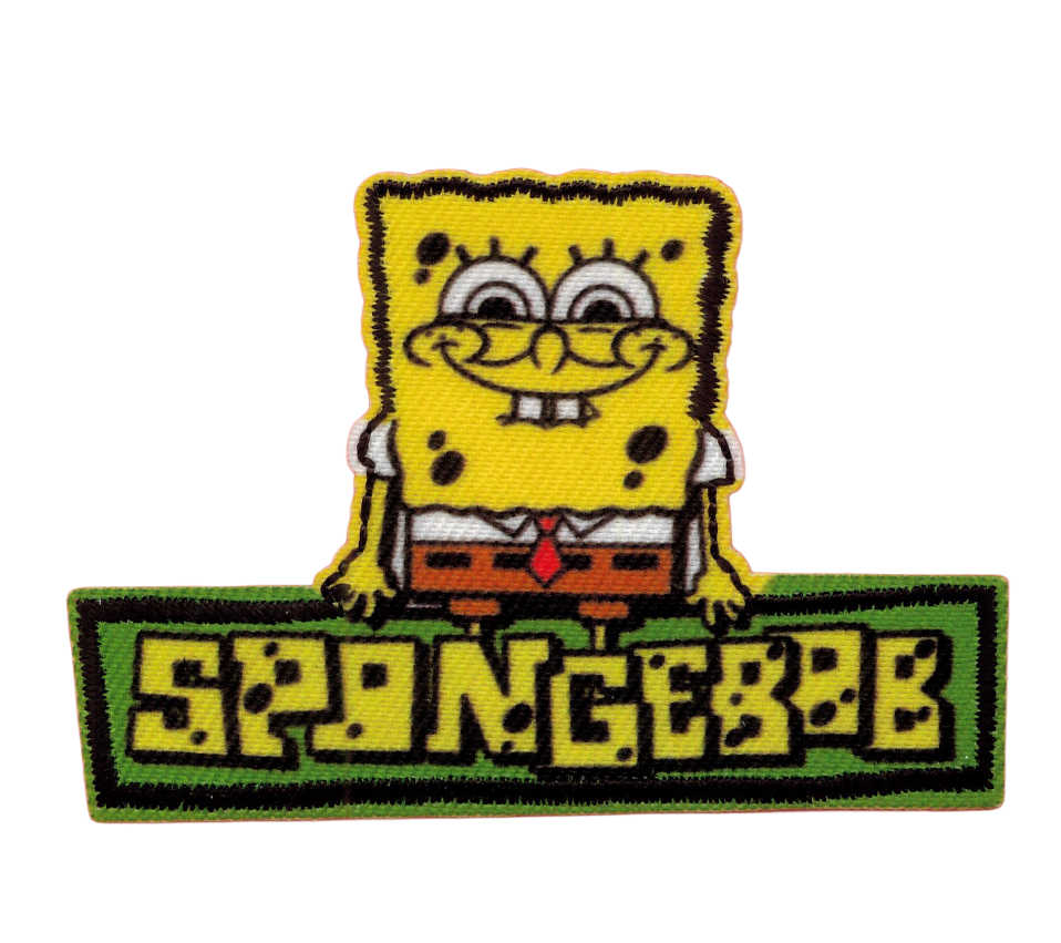 Svampbob "Svampbob" tygmärke