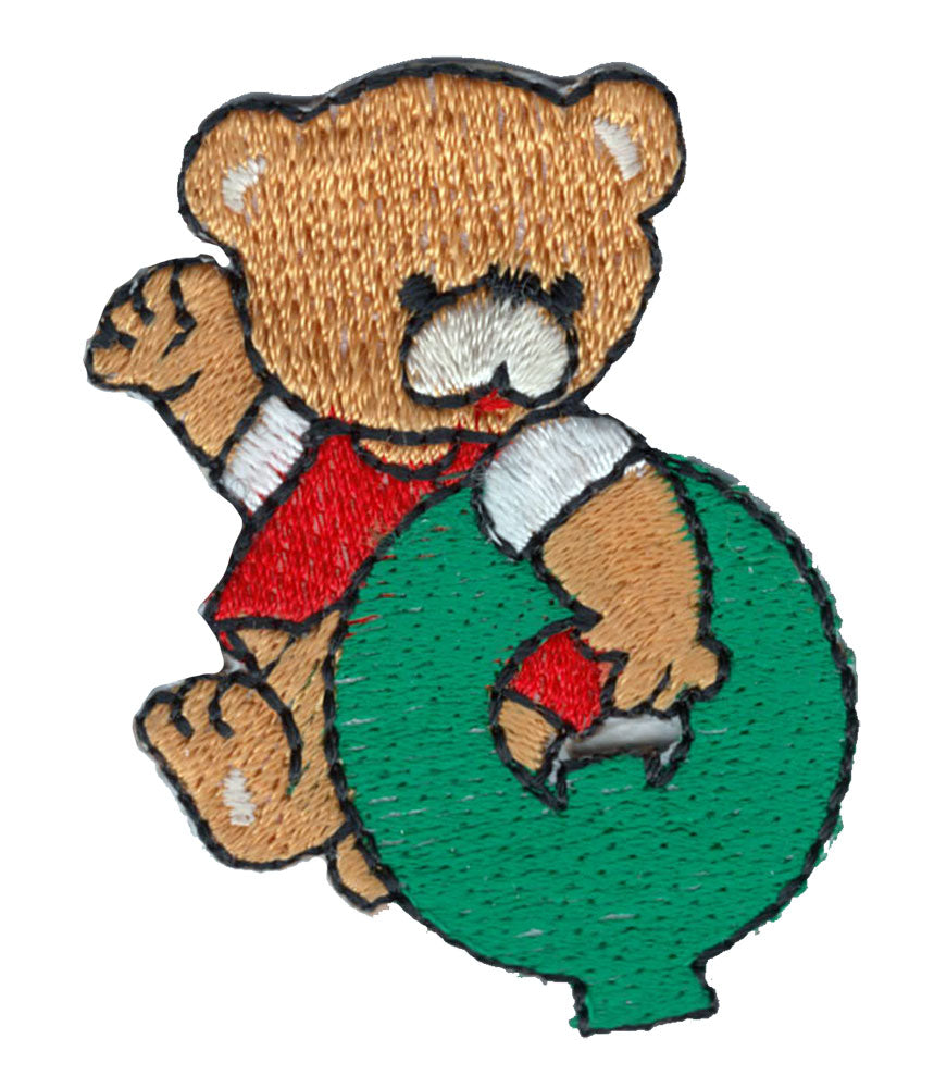 Tygmärke bokstav Q med nalle