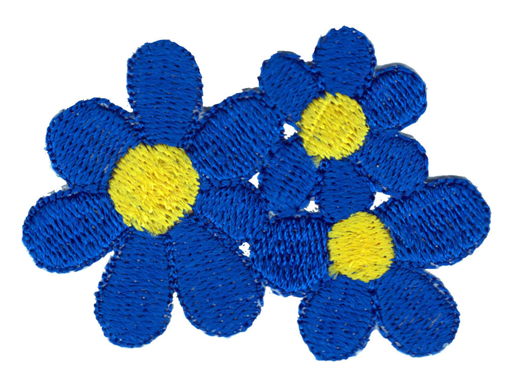 Tygmärke blommor