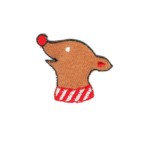 Tygmärke Ren Merry Christmas