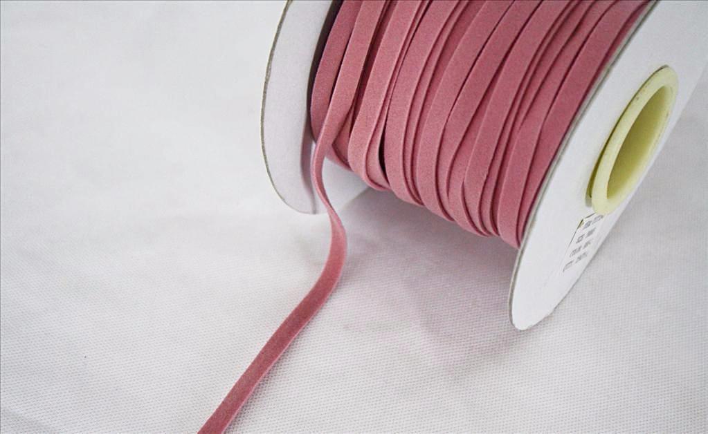 Mockaband imitation 5mm rosa - Sykungen