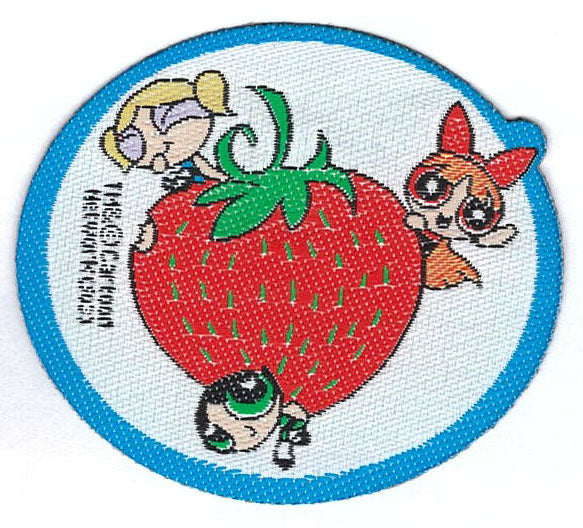 Tygmärke Powerpuffpinglorna