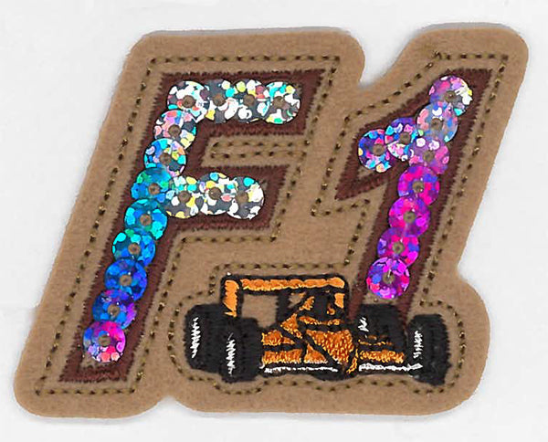 Broderat Tygmärke F1 - Sykungen