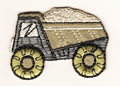 Lastbil broderat tygmärke - Sykungen