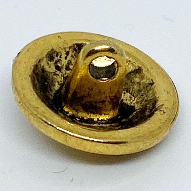 Metallknapp antik guld