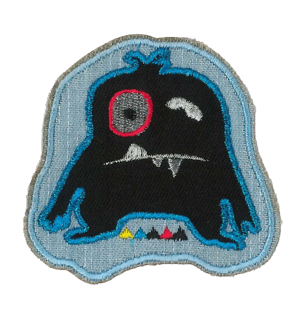Tygmärke Gulligt Monster