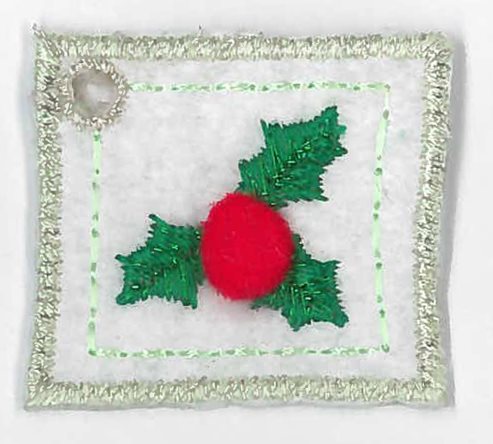 Tygmärke Jul mistel