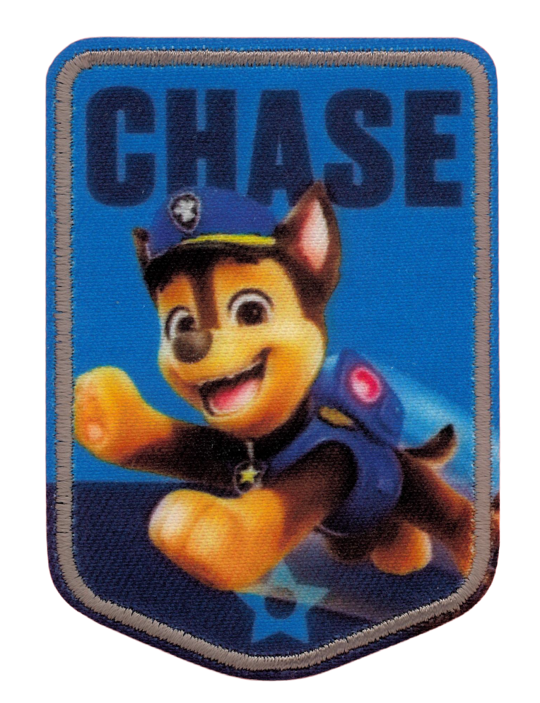 Paw Patrol tygmärke – Chase - Sykungen