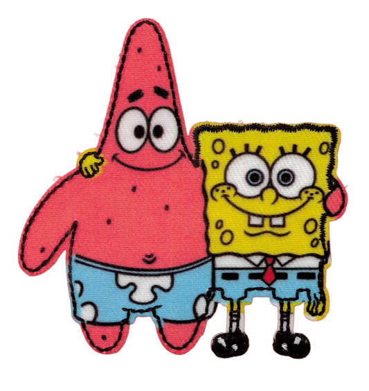 Svampbob "Svampbob & Patrik Sjöstjärna" tygmärke
