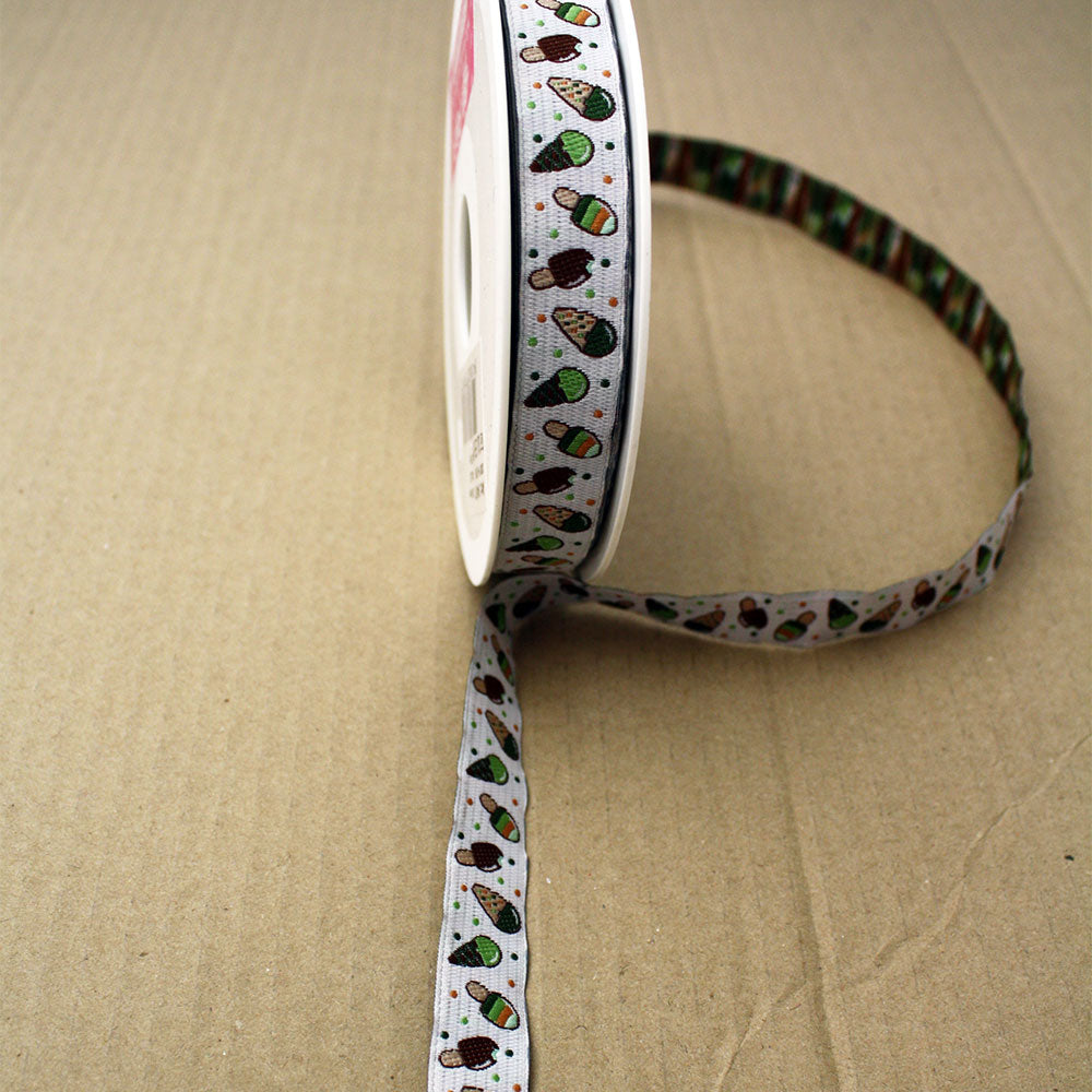 Band Dekorationsband med glassar på 15 mm