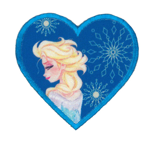 Tygmärke Frost Elsa 7 x 7 cm