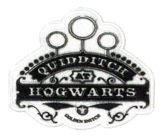 Quidditch Harry Potter tygmärke