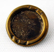 Metallknapp antik guld - Sykungen